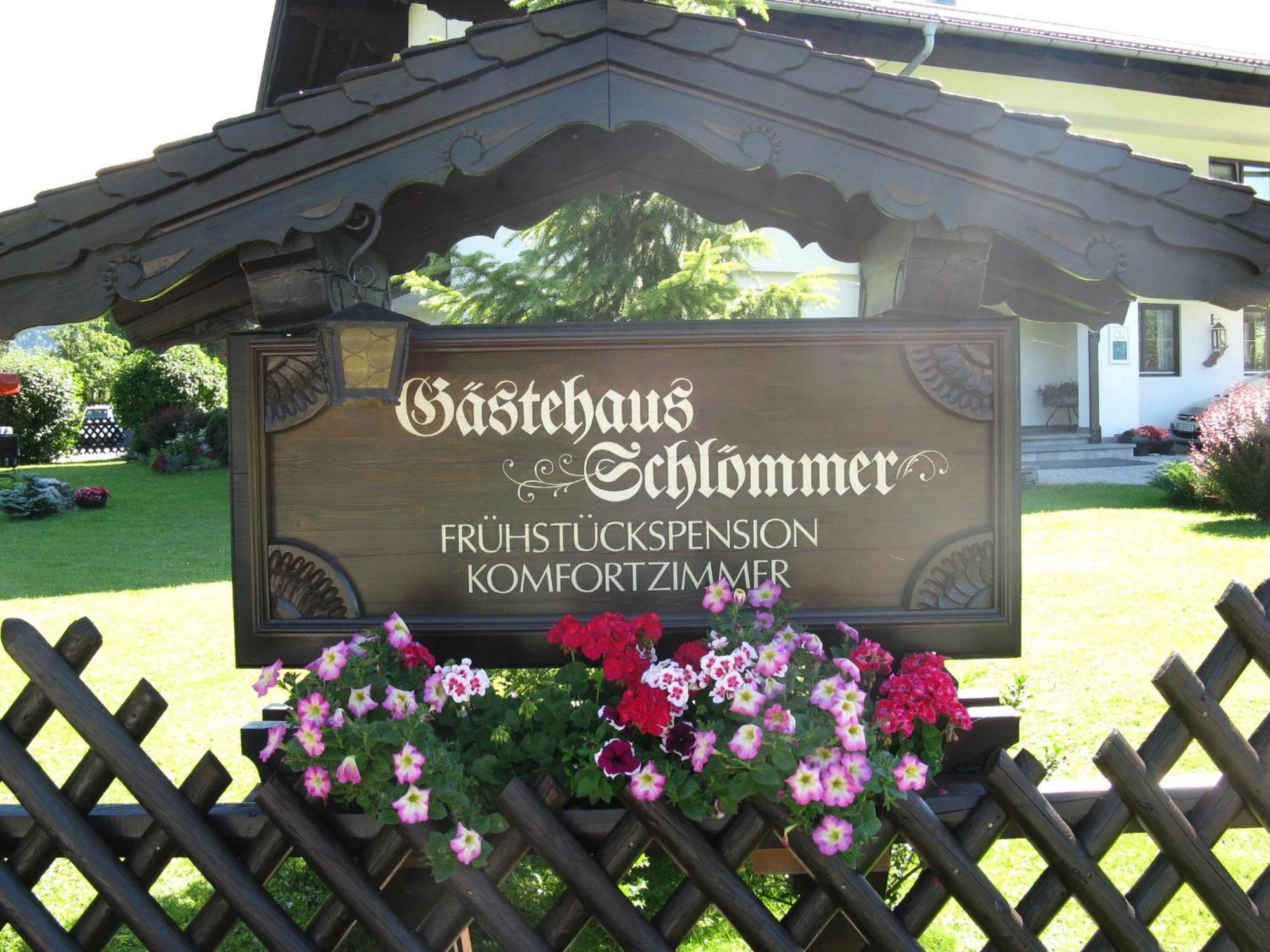 Pension Schloemmer Sankt Gilgen Exteriér fotografie
